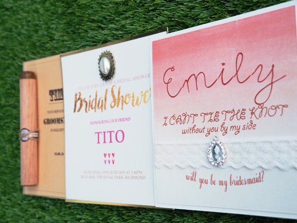 Win Exclusive Pre-Wedding Stationery from The White Card Company (TWCC)