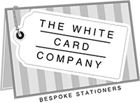 Wedding Stationery The White Card Company Logo LoveweddingsNG