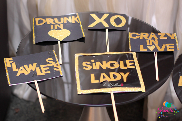 Dami's Beyonce Themed Bridal Shower Partito By Ronnie Props LoveweddingsNG