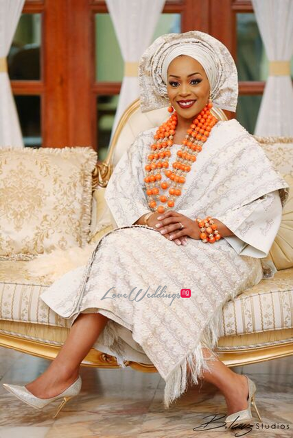 Davido's sister Coco weds Caleb Traditional Wedding Bride LoveweddingsNG 8