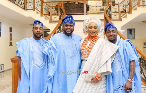 Davido's sister Coco weds Caleb Traditional Wedding Bride and Brothers LoveweddingsNG