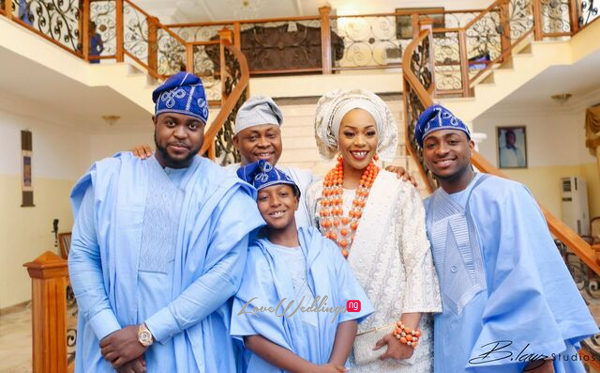 Davido's sister Coco weds Caleb Traditional Wedding Bride and Family LoveweddingsNG