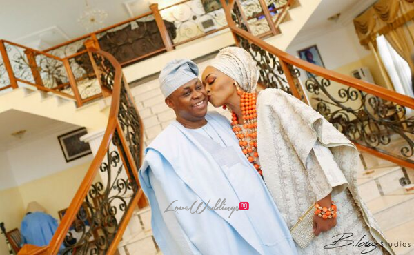 Davido's sister Coco weds Caleb Traditional Wedding Bride and Father LoveweddingsNG 1