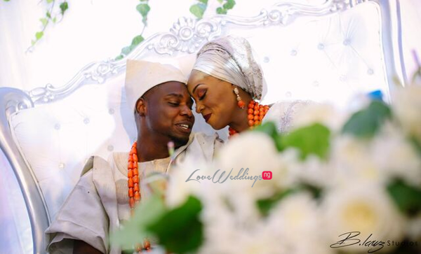 Davido's sister Coco weds Caleb Traditional Wedding Couple LoveweddingsNG 4