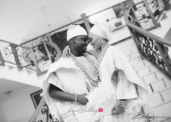 Davido's sister Coco weds Caleb Traditional Wedding Couple LoveweddingsNG 7