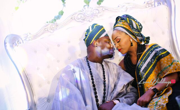 Davido's sister Coco weds Caleb Traditional Wedding Couple LoveweddingsNG 9