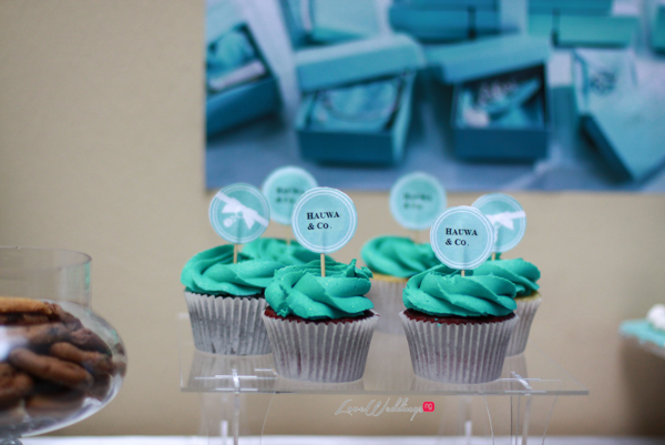 Hauwa's Tiffany & Co Themed Bridal Shower Cupcakes Partito by Ronnie LoveweddingsNG