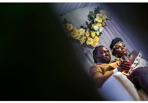 Jide weds Morayo Odukoya Bride and Groom White Wedding Bayo Omoboriowo LoveweddingsNG #MJ2016