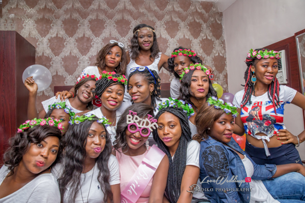 Nigerian Bridal Shower Esther and Ben Bride and Friends Diko Photography LoveweddingsNG