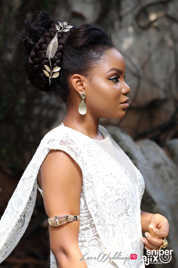 Nigerian Garden Shoot Artsmith Collections by Gbenga Dada - Grecian Goddess LoveweddingsNG 3