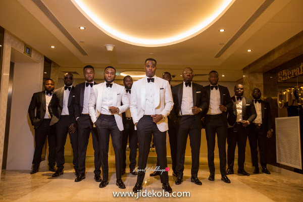 Nigerian Groom and Groomsmen LoveweddingsNG Jide Kola