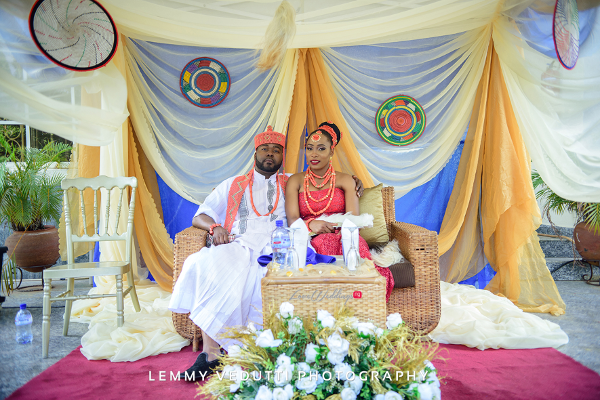 Nigerian Traditional Bride And Groom Jane and Solomon Lemmy Vedutti Photography LoveweddingsNG 3