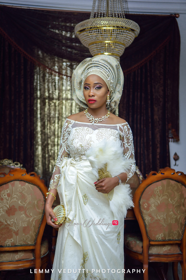 Nigerian Traditional Bride Jane and Solomon Lemmy Vedutti Photography LoveweddingsNG