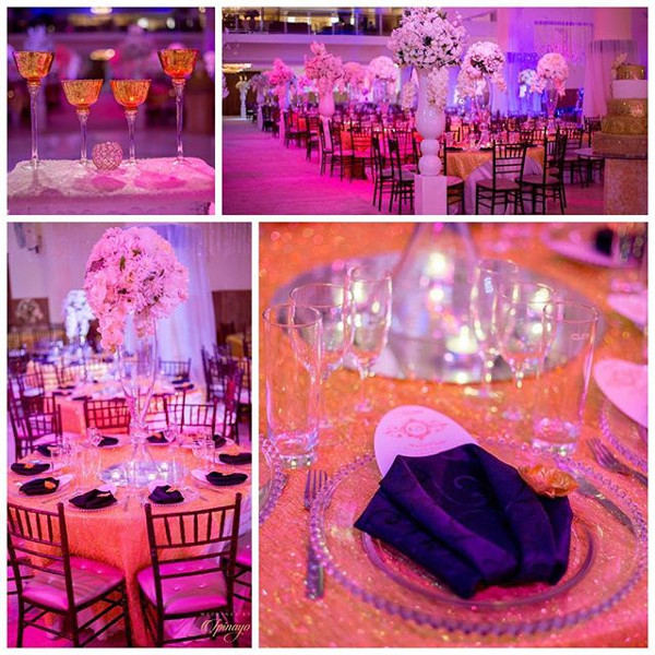 Nigerian Wedding Decor Kemi and Sydney Aquarian Touch LoveweddingsNG 1