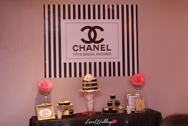 Titi's Chanel Themed Bridal Shower Cakes Partito By Ronnie LoveweddingsNG 1