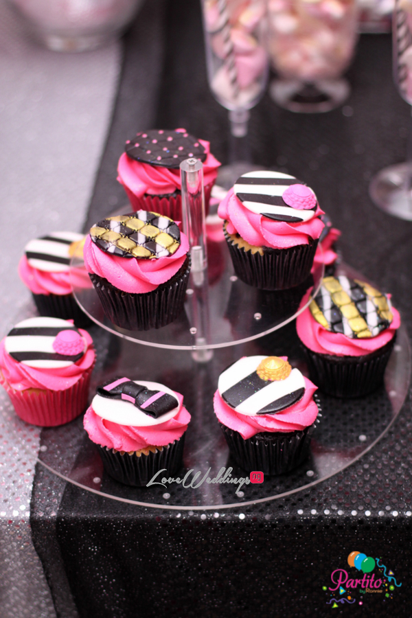 Yetunde's Kate Spade Themed Bridal Shower Cupcakes LoveweddingsNG Partito by Ronnie