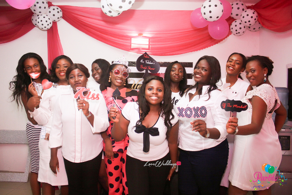 Yetunde's Kate Spade Themed Bridal Shower Guests LoveweddingsNG Partito by Ronnie