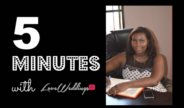 5 Minutes With Doubra Brad_E Events Wedding Planner in Warri LoveweddingsNG