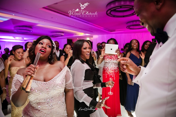 Dolapo Oni Sijuwade and Tiwa Savage at Tolu Oniru and Tunde Demuren Dubai Wedding Wani Olatunde LoveweddingsNG TSquared