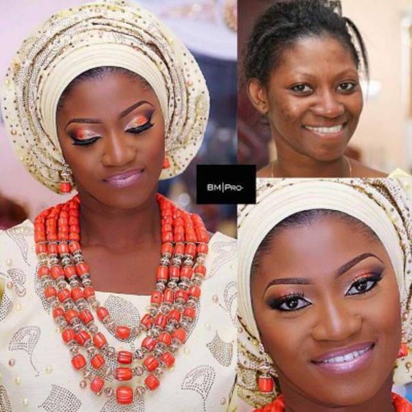 Nigerian Bridal Makeover BMPro LoveweddingsNG