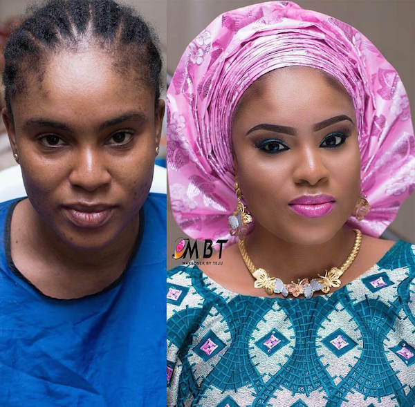 Nigerian-Bridal-Makeover-Before-and-After-MBT-LoveweddingsNG