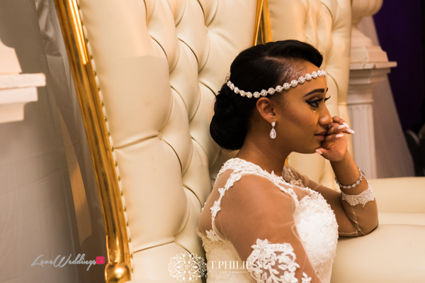 Nigerian Ghanaian White Wedding Abi and Olivia Bride Tears Crying LoveweddingsNG