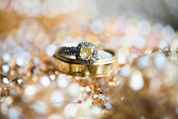 Nigerian Ghanaian White Wedding Abi and Olivia Rings LoveweddingsNG