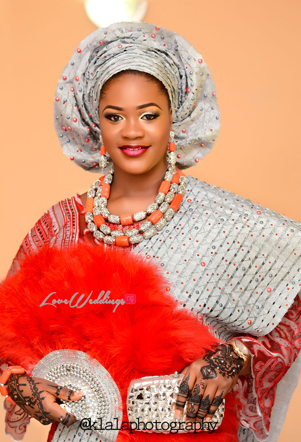 Nigerian Traditional Bride Rasheedat and Kamaldeen LoveweddingsNG Klala Photography 1