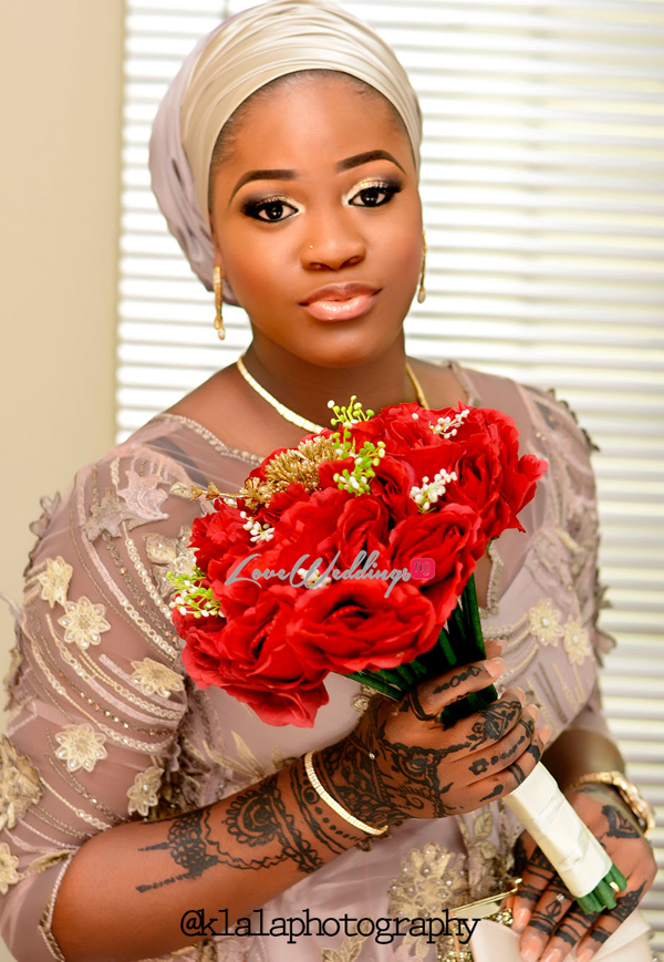 Nigerian Traditional Wedding Rasheedat and Kamaldeen LoveweddingsNG Klala Photography Bouquet
