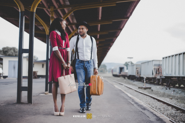 Nigerian Vintage Engagement Shoot LoveweddingsNG Kefeller Works 2