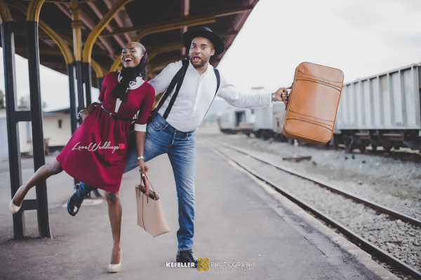 We Love Sise & Chinenye’s Vintage Engagement Shoot | Kefeller Works