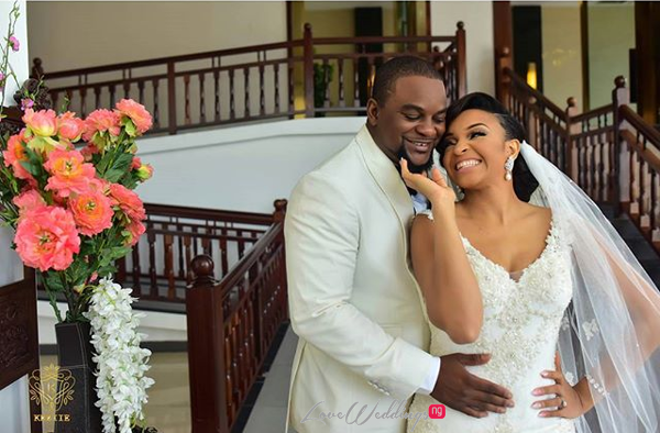 Nigerian Wedding Chidinma and Chuka #DimmyChu16 LoveweddingsNG Bride and Groom