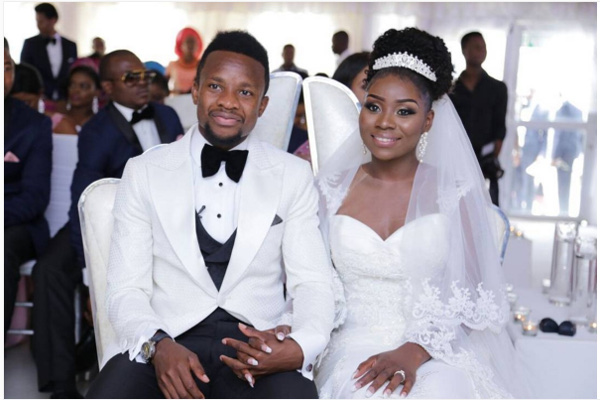 Nigerian Super Eagles player Onazi Ogenyi weds Sandra Ogunsuyi