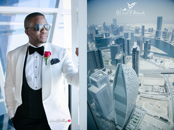 Tolu Oniru and Tunde Demuren Dubai Wedding Wani Olatunde LoveweddingsNG TSquared Groom