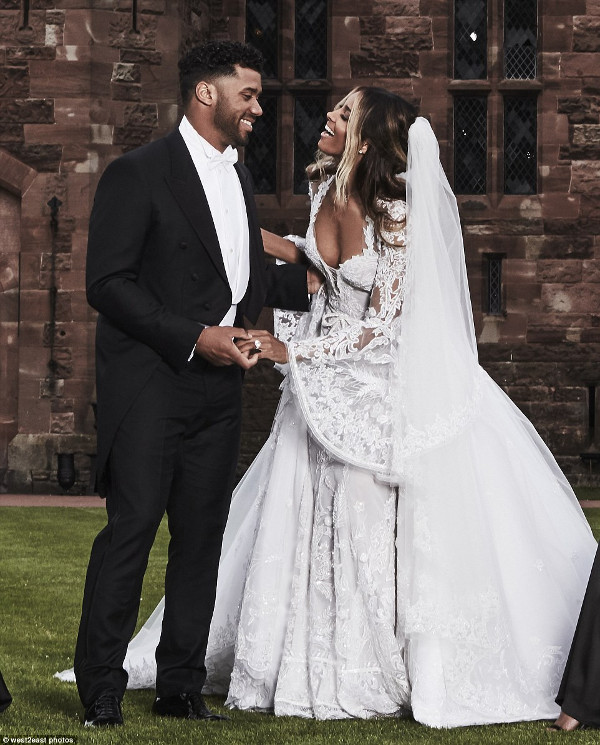 Ciara And Russell Wilson are married LoveweddingsNG