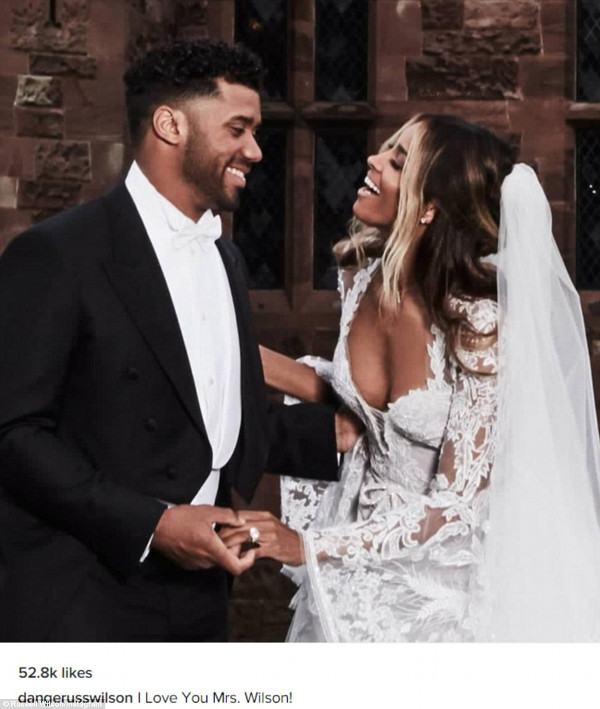 Ciara Russell Wilson Wedding Pictures LoveweddingsNG 7