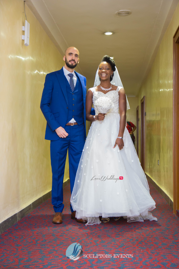 Esther and Kyrillos Yoruba Greek Wedding Bride and Groom Sculptors Event Planners LoveweddingsNG 1