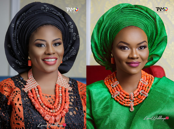 Liz Awoliyi Osho and Kehinde Bankole Artsmith Collections LoveweddingsNG