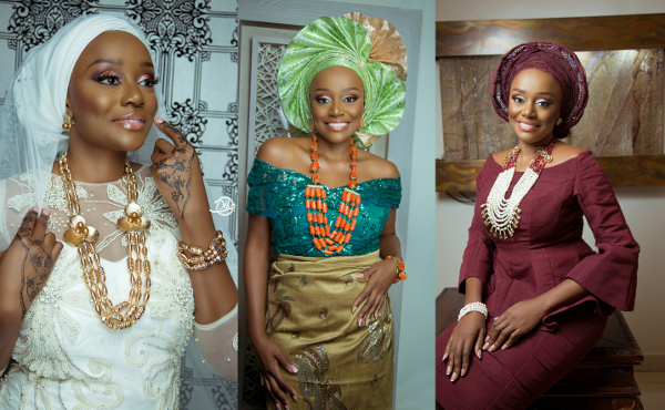 Michelle Dede Channels Three Stunning Traditional Bridal Looks