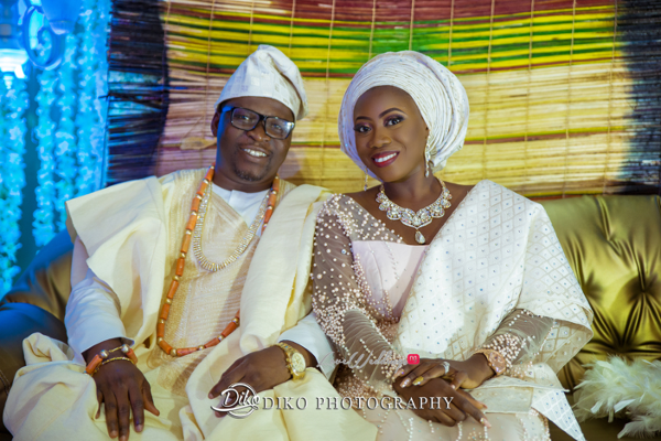 Nigerian Traditiona Bride and Groom Kenny and Kunle LoveweddingsNG Diko Photography