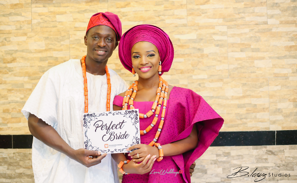 Tomi Odunsi and Seun Fadina Nigerian Traditional Wedding BLawz LoveweddingsNG 1