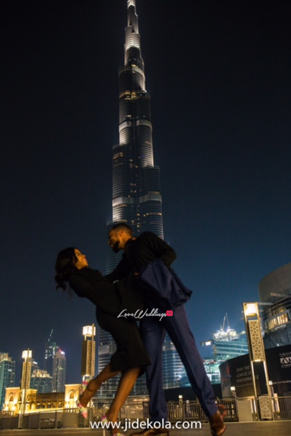 Dubai PreWedding Shoot Burj Khalifa Frankeen2016 Jide Kola LoveweddingsNG 1