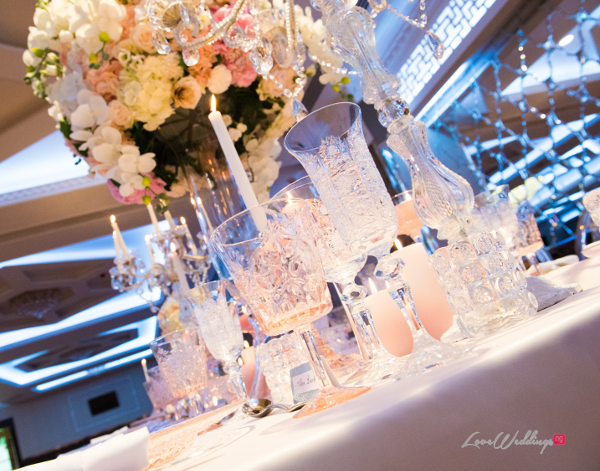 Forever Blush Styled Shoot Cristal Olivier Weddings Table Decor LoveweddingsNG 5