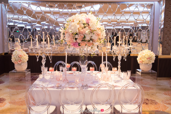 Forever Blush Styled Shoot Cristal Olivier Weddings Table Decor LoveweddingsNG 6