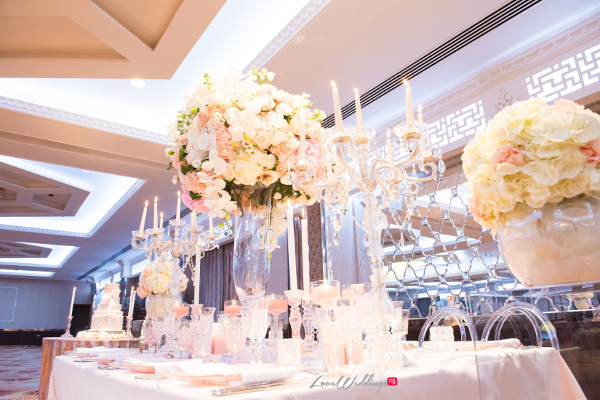 Forever Blush Styled Shoot Cristal Olivier Weddings Table Decor LoveweddingsNG 7