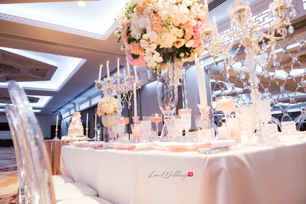 Forever Blush Styled Shoot Cristal Olivier Weddings Table Decor LoveweddingsNG 8