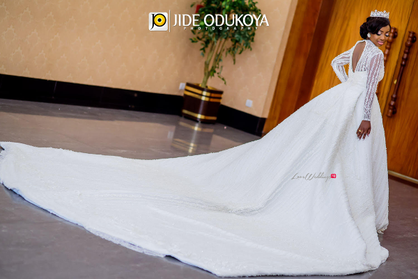 Kunbi Oyelese April by Kunbi Bridal Gown LoveweddingsNG 1