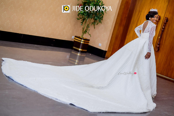 Kunbi Oyelese April by Kunbi Bridal Gown LoveweddingsNG 2