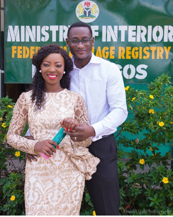 Kunbi Oyelese of April by Kunbi and Lanre Registry Wedding LoveweddingsNG