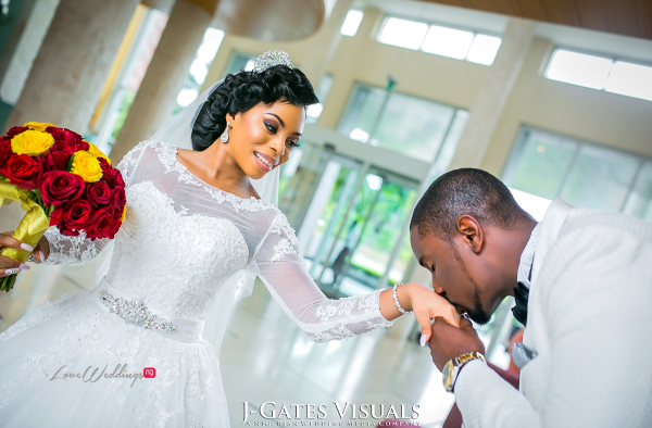 Nigerian Bride and Groom Odera & Daniel Trendybee Events LoveweddingsNG 2
